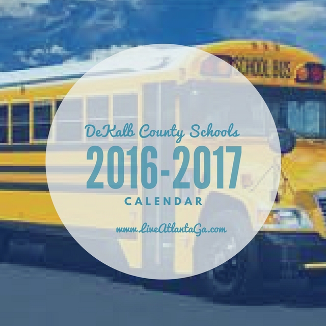 DeKalb County School Schedule