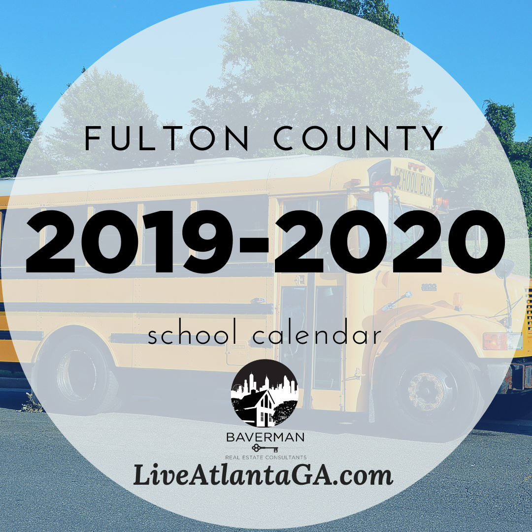 Fulton County School Calendar 2019-2020 - Baverman Real Estate Consultants