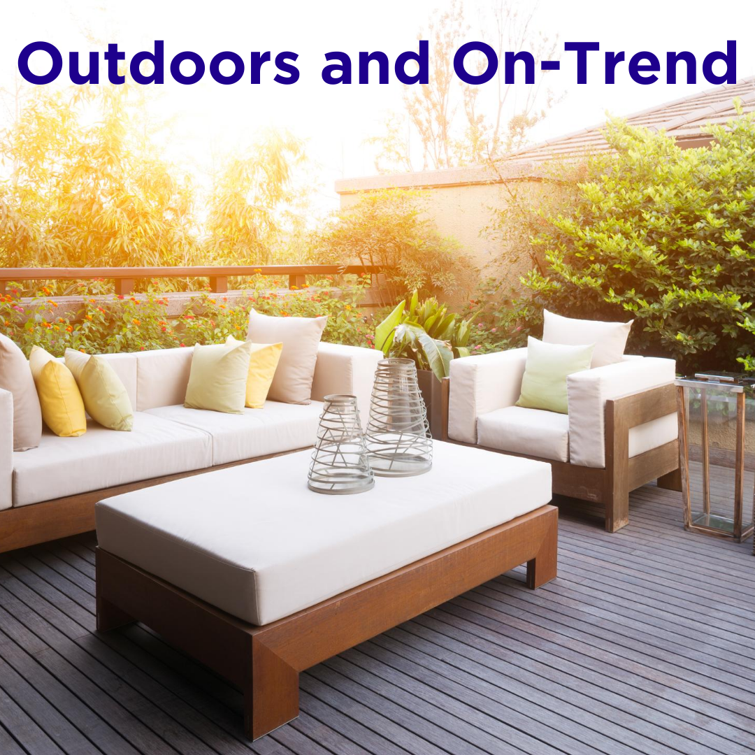 Outdoors and On-Trend